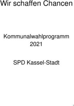 Wir schaffen Chancen Kommunalwahlprogramm 2021 SPD Kassel-Stadt