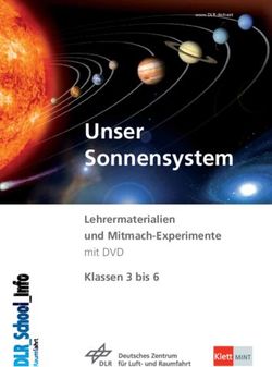 Unser Sonnensystem Lehrermaterialien und Mitmach-Experimente mit DVD Klassen 3 bis 6 - MINT Zirkel