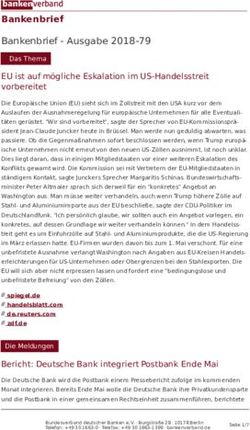 Bankenbrief - Bundesverband deutscher ...