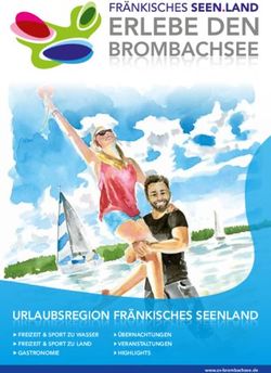 URLAUBSREGION FRÄNKISCHES SEENLAND - URLAUBSREGION FRÄNKISCHES SEENLAND FREIZEIT & SPORT ZU WASSER FREIZEIT & SPORT ZU LAND GASTRONOMIE