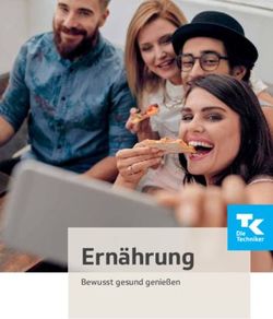 Ernährung Bewusst gesund genießen - Techniker Krankenkasse