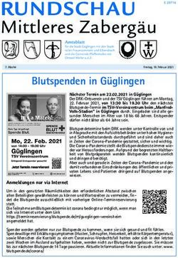 Blutspenden in G&uuml;glingen - Gemeinde Pfaffenhofen