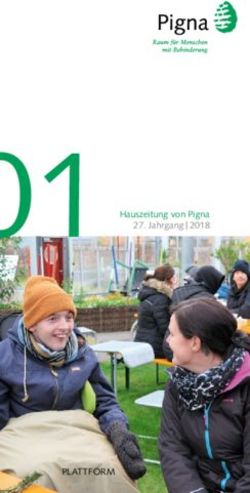 Hauszeitung von Pigna 27. Jahrgang 2018