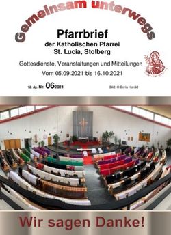 Pfarrbrief der Katholischen Pfarrei St. Lucia, Stolberg - Gottesdienste, Veranstaltungen und Mitteilungen - kita-st-sebastianus-atsch