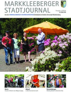 MARKKLEEBERGER STADTJOURNAL - Druckhaus Borna