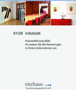 01/20 Infoblatt Kassenführung 2020. So setzen Sie die Neuerungen in Ihrem Unternehmen um - Vierhaus ...