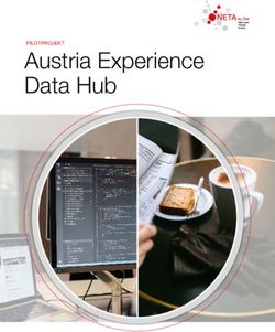 Austria Experience Data Hub - PILOTPROJEKT - &Ouml;sterreich Werbung