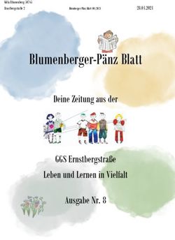 Blumenberger-P&auml;nz Blatt - Deine Zeitung aus der GGS Ernstbergstra&szlig;e Leben und Lernen in Vielfalt Ausgabe Nr. 8 - ggs-ernstbergstrasse