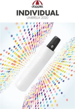 INDIVIDUAL UMBRELLA 2020 - Paraguas Doppler