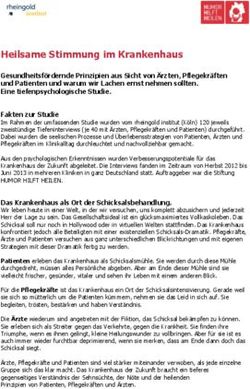 Heilsame Stimmung im Krankenhaus