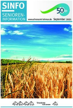 SINFO SENIOREN-INFORMATION - September 2021 - Stadt Lohmar