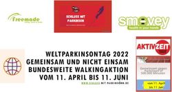 WELTPARKINSONTAG 2022 GEMEINSAM UND NICHT EINSAM BUNDESWEITE WALKINGAKTION VOM 11. APRIL BIS 11. JUNI - WWW.SCHLUSSMIT PARKINSOMN.DE