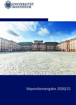 Stipendienvergabe 2020/21 - Universit&auml;t Mannheim