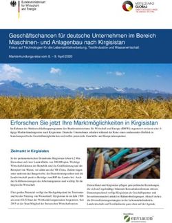 Geschäftschancen für deutsche Unternehmen im Bereich Maschinen- und Anlagenbau nach Kirgisistan - iXPOS