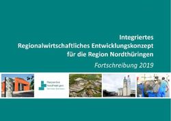 Integriertes Regionalwirtschaftliches Entwicklungskonzept Nordthüringen - Fortschreibung 2019