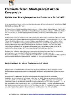 Facebook, Tecan: Strategiedepot Aktien Konservativ - NTG24