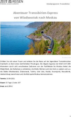 Abenteuer Transsibirien-Express von Wladiwostok nach Moskau