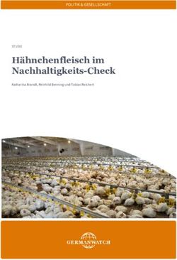 Hähnchenfleisch im Nachhaltigkeits-Check - POLITIK & GESELLSCHAFT - Germanwatch eV