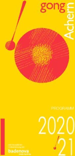 2020 PROGRAMM - Stadt Achern
