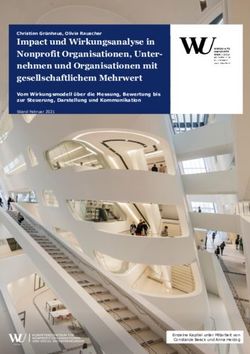 Impact und Wirkungsanalyse in Nonprofit Organisationen, Unter-nehmen und Organisationen mit gesellschaftlichem Mehrwert