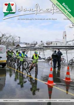Die kleine Zeitung f&uuml;r Gontenschwil und die Region 05/ 2021 - Dorfheftli