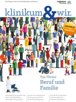 Klinikum wir. & - Universitätsklinikum Würzburg