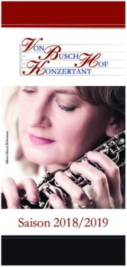Saison 2018/2019 - Von-Busch-Hof Konzertant