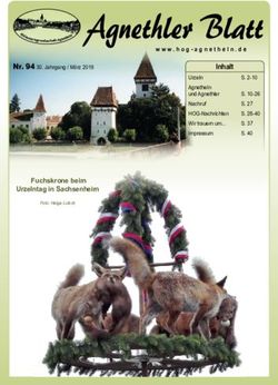 Inhalt Fuchskrone beim Urzelntag in Sachsenheim - HOG Agnetheln