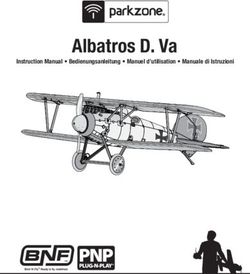 Albatros D. Va Instruction Manual Bedienungsanleitung Manuel d'utilisation Manuale di Istruzioni