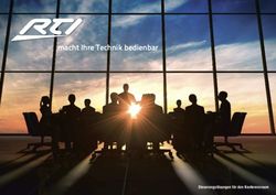 Macht Ihre Technik bedienbar - Steuerungsl&ouml;sungen f&uuml;r den Konferenzraum