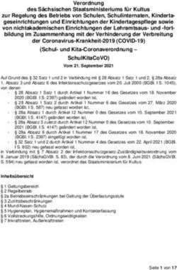 Verordnung des S&auml;chsischen Staatsministeriums f&uuml;r Kultus zur Regelung des Betriebs von Schulen, Schulinternaten, Kinderta-geseinrichtungen und ...