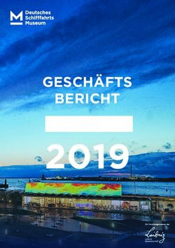 2019 GESCH&Auml;FTS BERICHT - Deutsches Schifffahrtsmuseum