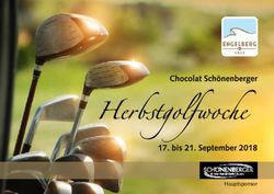 Chocolat Sch&ouml;nenberger 17. bis 21. September 2018 - Hauptsponsor - Golfclub ...