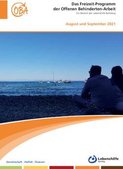 Das Freizeit-Programm der Offenen Behinderten-Arbeit - Ein Bereich der Lebenshilfe Bamberg