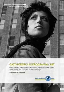 GASTHÖRERCARDPROGRAMM ART