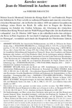 Jean de Montreuil in Aachen anno 1401 - Karolus noster
