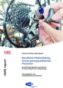 146 Berufliche Weiterbildung formal geringqualifizierter Personen