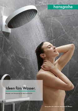 Ideen fürs Wasser. Brausen und Armaturen für Bad und Küche - Hansgrohe