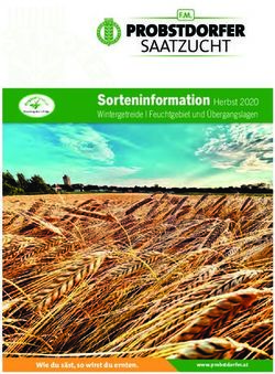 Sorteninformation Herbst 2020 - Wintergetreide | Feuchtgebiet und &Uuml;bergangslagen - Wie du s&auml;st, so wirst du ernten - Probstdorfer Saatzucht