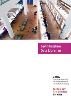 Zertifikatskurs Data Librarian - TH Köln