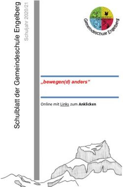 "bewegen(d) anders" Online mit Links zum Anklicken - Gemeinde Engelberg