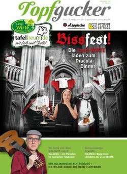 BISSFEST! TOPFGUCKERNOVEMBER '18 - GASTHAUS ZUR ORTM&Uuml;HLE