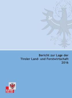 Bericht zur Lage der Tiroler Land- und Forstwirtschaft 2016 - Land Tirol