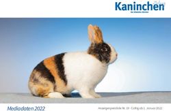 Mediadaten 2022 Anzeigenpreisliste Nr. 19 . G&uuml;ltig ab 1. Januar 2022 - HK-Verlag