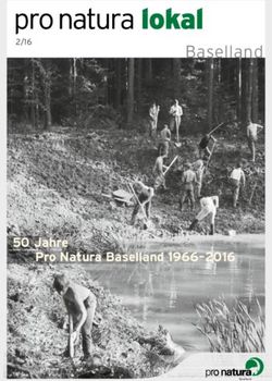 50 Jahre Pro Natura Baselland 1966-2016