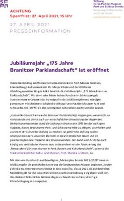 Jubil&auml;umsjahr "175 Jahre Branitzer Parklandschaft" ist er&ouml;ffnet