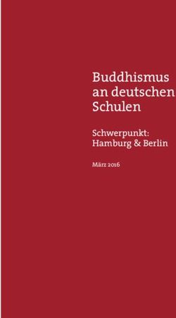 Buddhismus an deutschen Schulen - Schwerpunkt: Hamburg & Berlin M&auml;rz 2016