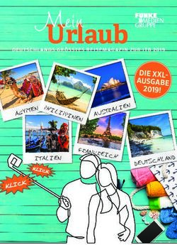 Urlaub Mein DIE XXL-AUSGABE - 2019! - Funke Mediengruppe