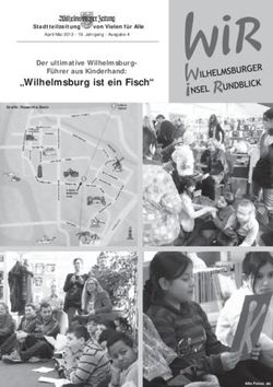 "Wilhelmsburg ist ein Fisch" - Der ultimative Wilhelmsburg-F&uuml;hrer aus Kinderhand: Wilhelmsburger InselRundblick