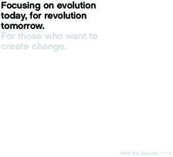 Focusing on evolution today, for revolution tomorrow. For those who want to create change - Meet the Speaker - Merck ...